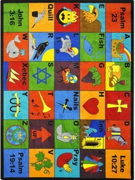 Joy Carpets Kid Essentials Bible Phonics Multi